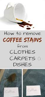 Alternatively, you can combine 1 tablespoon of dish soap, 1 tablespoon of white vinegar, and 2 cups of warm water. How To Remove Coffee Stains From Clothes Carpets And Dishes Coffee Stain Removal Coffee Staining Cleaning Hacks