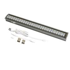 Radionic Hi Tech Orly 12 In Led Aluminum Cove Light Zx513 Cl Ww The Home Depot