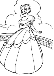 Dibujos De Princesas Disney Para Imprimir Y Colorear Gratis Disney Princess Coloring Pages Belle Coloring Pages Disney Princess Colors