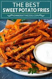 Sweet potato rösti with fried eggs and greens. Sweet Potato Fries Baked Or Fried Dinner At The Zoo