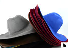 Rabbit Fur Felt Capelines Velour Finish Etsy Hats For Men Wholesale Hats Velour