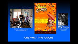 CTN Rees's Pieces, Opening Reception, April 1st- Zoom View