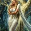 A faerunian (d&d) deity, part of the seldarine (elven) pantheon. 1