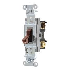 Smart upgrade from a standard switch on a 15a or 20a circuit. Amazon Com Hubbell Csb320 Commercial Specification Switch 3 Way 20 Amp 120 277v Back And Side Wiring Brown Industrial Scientific