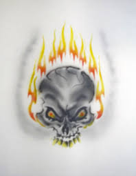 Pattern tattoo body art tattoos sketch book skull art custom tattoo tattoo sketches tattoo stencils tattoo artists tattoo designs. How To Airbrush Skull Using Simple Skull Stencil Airbrush Guru
