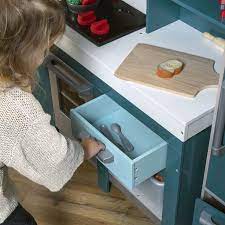 Step2 Grand Walk In Wood Play Kitchen With 15 Piece Accessory Play Set Walmart Com Walmart Com Kitchen Sets For Kids Play Kitchen The Kitchen Show