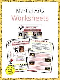 Martial Arts Facts Worksheets Martial Arts Martial Art Worksheets
