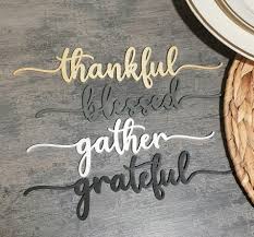 Custom Thanksgiving Place Cards Thanksgiving Table Decor Laser Etsy Thanksgiving Table Decorations Thanksgiving Place Cards Place Settings Thanksgiving