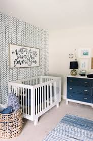 Classy Coastal Nursery Project Nursery Baby Bedroom Nursery Room Coastal Nursery