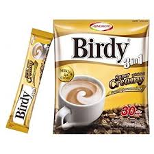 Amazon.com : Birdy 3IN1 Coffee Cream (30 Sticks) : Coffee ...