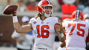 Browse 2,727 trevor lawrence stock photos and images available, or start a new search to explore more stock photos and images. Trevor Lawrence Highlights Clemson Georgia Tech 2018 Stadium Youtube