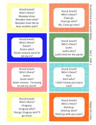 Knock Knock Jokes Lunch Box Notes Free Printable Lunchbox Jokes Funny Jokes For Kids Best Funny Jokes