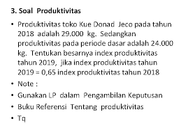 Mana suatu perusahaan mengharapkan untuk mencapai hambatan operasional yang. Manajemen Operasi Produksi Copy Right By Dr Ir