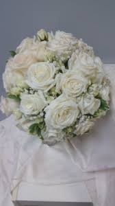 5 out of 5 stars. Winter Wedding Bouquet White Roses And Babies Breath In Braintree Ma Studio 27 Flowers Barry S Flower Shop
