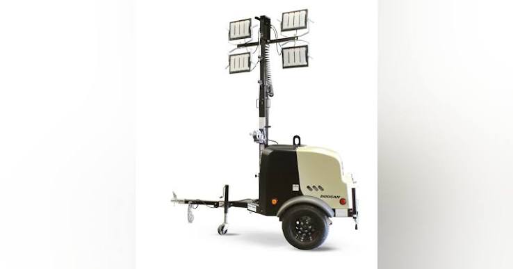 Doosan Portable Power LCV8 Light Tower