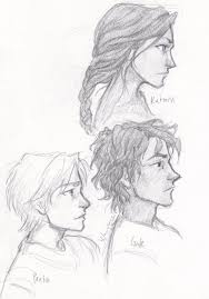 Faces By Burdge On Deviantart Hunger Games Fan Art Guy Drawing Hunger Games