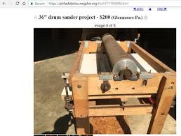 Diy thickness sander plans, shop made version of performax. Homemade Drum Sander For Sale On Cl Your Thoughts Please By Pete Lj Lumberjocks Com Woodworking Community