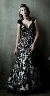 30 Ideas Of Beautiful Black And White Wedding Dresses The Best Wedding Dresses In 2020 Black Lace Wedding Dress Black Lace Wedding Black Wedding Dresses
