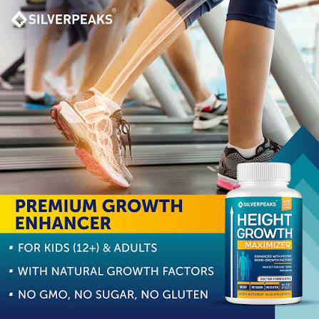 Amazon.com: Height Growth Maximizer - Natural Pills to Help You Grow Taller  Made in USA with Calcium, Zinc, GABA & Vitamin D3 for Bone Strength, Joint  Support* - Free of Hormone, 60