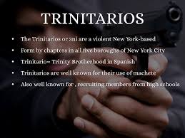 Table of contents who is the trinitarios prison gang? Gangs By Victor Laureano