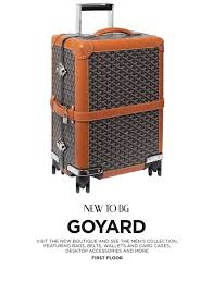 Goyard Trolley Luxurydotcom Via Bergdorfgoodman Bag Accessories Goyard Vintage Cartier