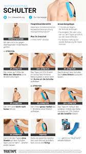 Truetape Anleitung Schulter Kinesiologie Tapen Gesundheit Und Wellness Ratgeber Gesundheit