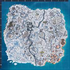 New Snow Map Found In The Files For Fortnite Battleroyale Fortnite Fortnitebattleroyale Game Fortnite Map Snow Map