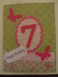 Birthday Cards For 7 Year Old Boy Birthday Card For 7 Year Old Girl Old Birthday Cards Birthday Cards Diy Girl Birthday Cards