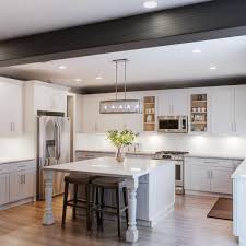 A vaulted ceiling is a tall and arched ceiling. Ekena Millwork 4 In X 12 In X 12 Ft 2 Sided L Beam Sandblasted Aged Ash Faux Wood Ceiling Beam Bmsd2c0120x040x144es The Home Depot