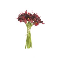 Lily flower price ,red calla lily bridal bouquet ,lily arrangements for weddings ,calla lily and orchid centerpieces ,lily bridal ,small white lily flower ,bouquet with lilies ,iris and calla lily bouquet ,tall. 20 Pcs 14 Tall Poly Foam Calla Lily Flowers Single Stems Black Red Leilaniwholesale