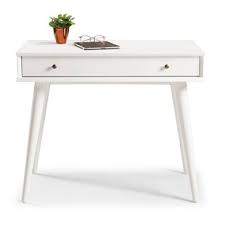 Modern Gold White Desks Allmodern