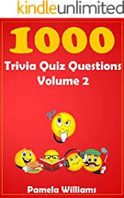 Teams who get full marks on this round receive 5 bonus points giving. 1000 Trivia Quiz Questions Volume 1 1000 Range Kindle Edition By Williams Pamela Humor Entertainment Kindle Ebooks Amazon Com