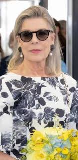 May 4, 2024 HRH Princess Caroline of Hanover visited the 55th edition of  the International Bouquet Competition.