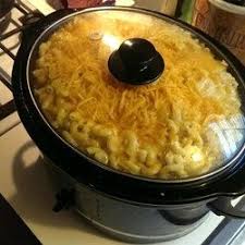 Slow Cooker Mac And Cheese Recipe Recipes Crockpot Dishes Food