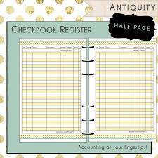 This Item Is Unavailable Etsy Checkbook Register Checkbook Printables