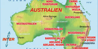 But we're not going to talk about the red rock in this article. Map Of Australia Country Welt Atlas De