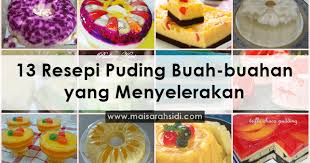 Hanya perlukan 4 bahan sahaja, air, gula, serbuk. 13 Resepi Puding Buah Buahan Yang Menyelerakan