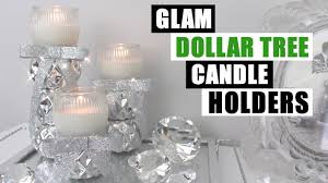 Glam Diy Dollar Tree Candle Holders Diy Bling Home Decor Dollar Store Diy Projects Dollar Tree Candle Holders Diy Dollar Tree Decor