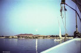 Der Nil Bei Assuan Der Mond Kommt Agypten 1987 Gt Agfa Flickr