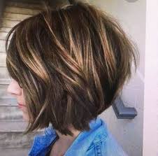 40 Super Ideas For Hair Color Ideas For Brunettes Short Fun Layered Haircuts Hair Color Ideas For Brunettes Short Wavy Bob Hairstyles Bob Hairstyles