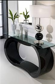 10 Sculptural Console Tables For Sublime Entryway Modern Console Tables Contemporary Console Table Console Table Decorating