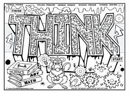 In fact, the more difficult or abstract the coloring pages, the more engaged the person becomes in the activity. Free Printable Coloring Pages For Middle School Students Coloring Home