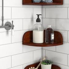 Rebrilliant Teak Shower Shelf Wayfair In 2020 Shower Shelves Teak Shower Shelf Teak Shower