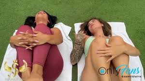 My friend and I fucked two coaches until they get all the cum 🥵🥵- Sara  Blonde and Stefany Star