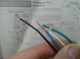 Calculate total conductors allowed in a box before adding new wiring, etc. Ceiling Fan Wiring Instructions Electrical Wiring For Ceiling Fan By Wiring Color Ceiling Fans N More