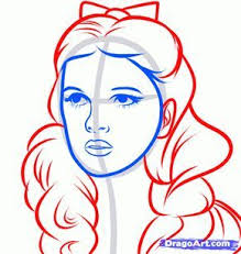 How To Draw Dorothy From The Wizard Of Oz How To Draw Judy Garland Judy Garland Step 5 Wizard Of Oz Tattoos Dorothy Wizard Of Oz Oz Tattoo