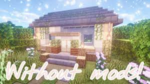 I tried my absolute best to replicate her aesthetic, she is incredibly. Cute Starter House Without Mods Minecraft Tutorial Youtube