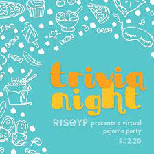 Top quizzes with similar tags. Rise Yp 2020 Trivia Night Virtual Pajama Party Rise