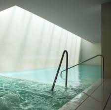 Architectural Daylighting Indoor Pool At The Principe Dei Marni Hotel In Italy Swimmingpool Architektur Schwimmbader