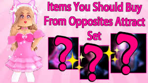 Items You Should Buy From Opposites Attract Set Royale High - YouTube